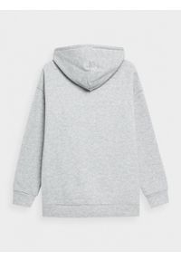 outhorn - Bluza oversize z kapturem damska. Okazja: na co dzień. Typ kołnierza: kaptur. Materiał: bawełna, poliester, wiskoza, dresówka, dzianina. Wzór: haft. Styl: casual #2