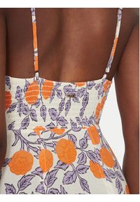 Maaji Sukienka letnia Western Orange Flower Sia PT2748CLD001 Pomarańczowy Regular Fit. Kolor: pomarańczowy. Materiał: wiskoza. Sezon: lato #4