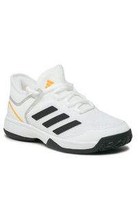 Adidas - adidas Buty Ubersonic 4 Kids Shoes HP9700 Biały. Kolor: biały. Materiał: materiał #2