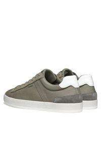 Geox Sneakersy U Serifos U55LSB 01022 C3016 Khaki. Kolor: brązowy. Materiał: materiał #4