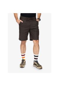 ROYAL ROBBINS - Spodenki męskie Royal Robbins Hempline Short. Kolor: brązowy. Sport: turystyka piesza #1