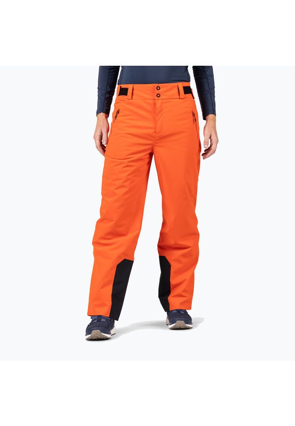Spodnie narciarskie męskie Rossignol Strawpile Insulated. Kolor: pomarańczowy. Sezon: zima. Sport: narciarstwo