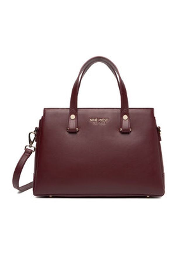Nine West Torebka CEO-MAINE-LDA8203 Bordowy. Kolor: czerwony