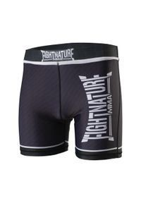 FIGHTNATURE - Szorty kompresyjne Fightnature. Kolor: czarny. Długość: krótkie