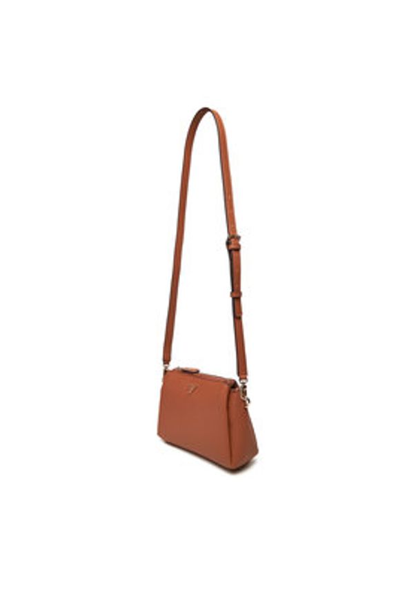 Guess Torebka Noelle II HWZG96 72120 Brązowy. Kolor: brązowy. Materiał: skórzane