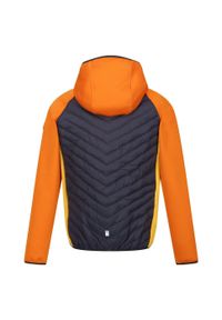 Regatta - Kurtka Dziecięca/dziecięca Kielder Hybrid VII Padded Jacket. Kolor: pomarańczowy, wielokolorowy, szary