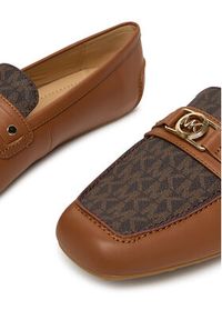 MICHAEL Michael Kors Baleriny Mandy 40T5MAFR2L Brązowy. Kolor: brązowy. Materiał: skóra #4