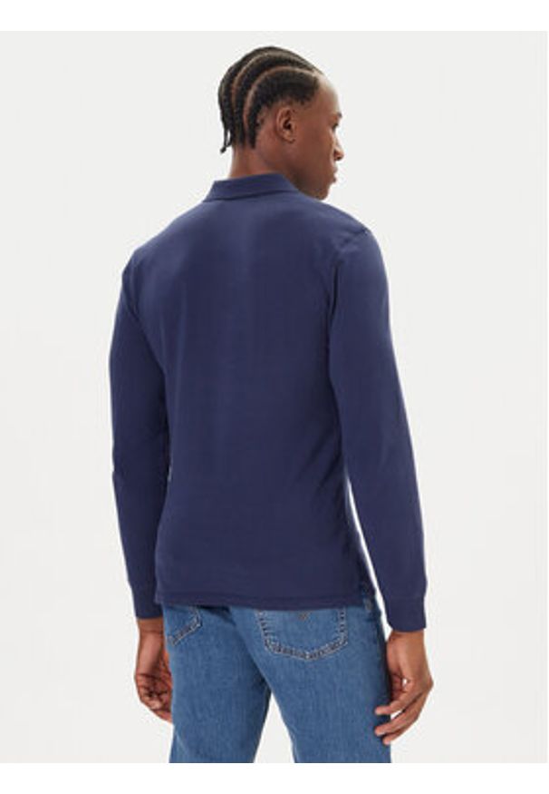 Levi's® Polo Housemark A5797-0001 Granatowy Slim Fit. Typ kołnierza: polo. Kolor: niebieski. Materiał: bawełna