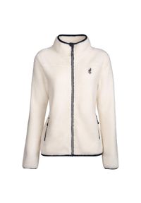 Aulp - Bluza Polarowa damska AULP SARRA Oddychająca Ciepła. Kolor: beżowy. Materiał: polar. Sezon: zima. Sport: narciarstwo