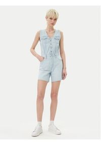 Levi's® Kombinezon 001WM-0000 Błękitny Regular Fit. Kolor: niebieski. Materiał: bawełna #3