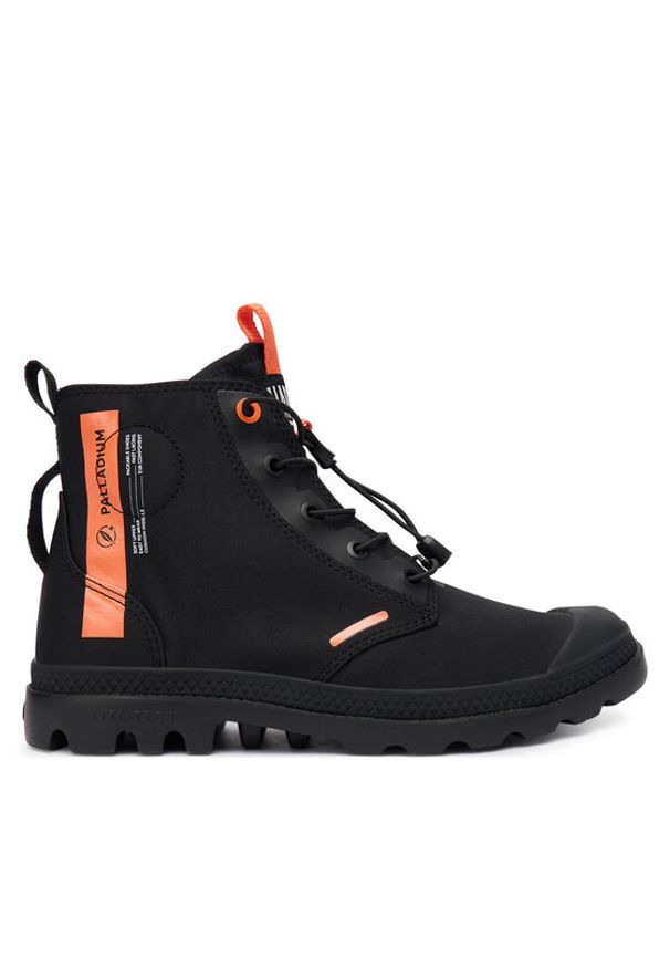 Palladium Trapery Pampa Lite Journey 79539-008-M Czarny. Kolor: czarny. Materiał: materiał