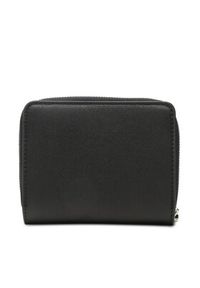 Calvin Klein Mały Portfel Damski Ck Must Z/A Walle W/Flap Md K60K610300 Czarny. Kolor: czarny. Materiał: skóra