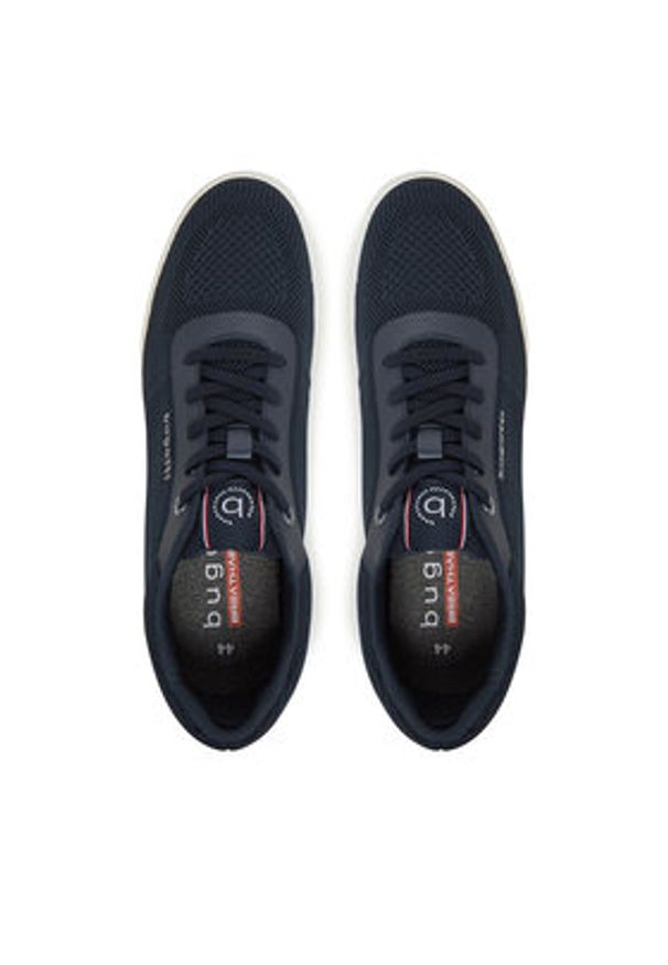 Bugatti Sneakersy 321-ASS01-6900 Granatowy. Kolor: niebieski. Materiał: materiał