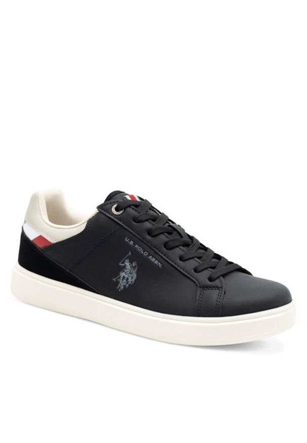U.S. Polo Assn. Sneakersy ROKKO001M/CY3 Czarny. Kolor: czarny. Materiał: syntetyk