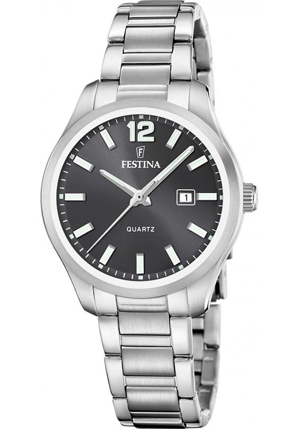 Zegarek damski Festina F20737-5 srebrny. Kolor: srebrny