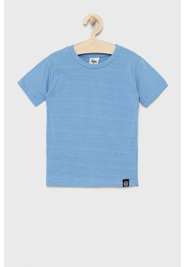 Hype T-shirt dziecięcy (3-pack) gładki. Okazja: na co dzień. Kolor: niebieski. Materiał: dzianina. Wzór: gładki. Styl: casual