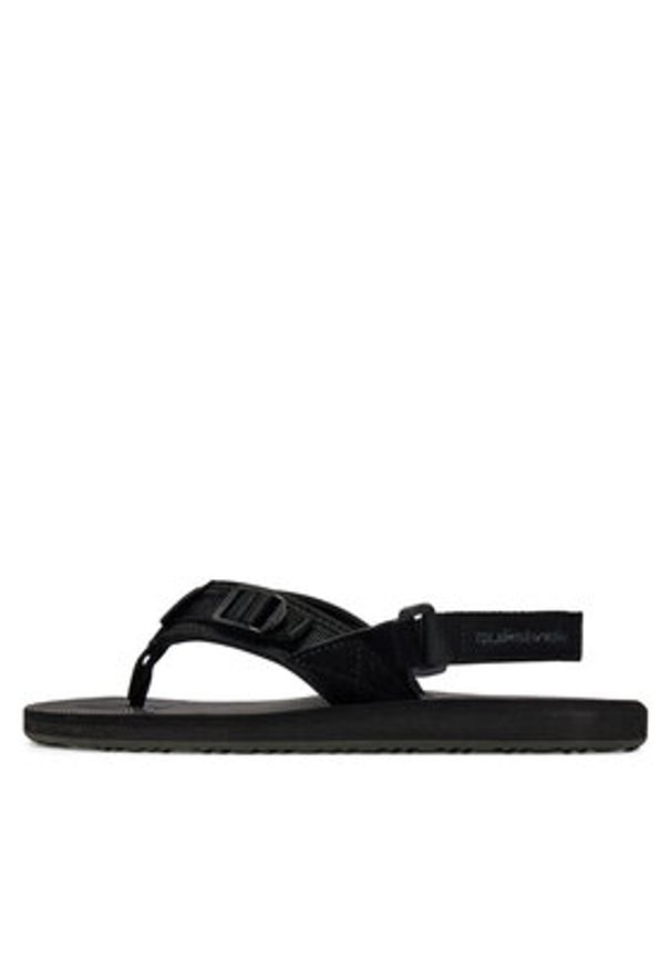 Quiksilver Sandały Carver AQYL101376 Czarny. Kolor: czarny. Materiał: materiał