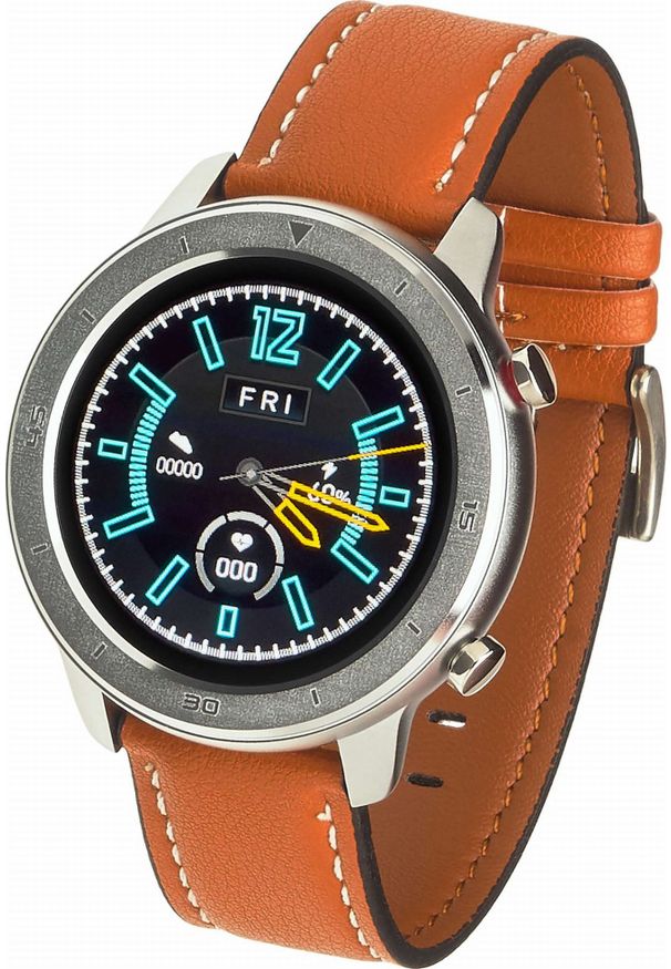 Smartwatch Garett Electronics Master RT Brązowy. Rodzaj zegarka: smartwatch. Kolor: brązowy