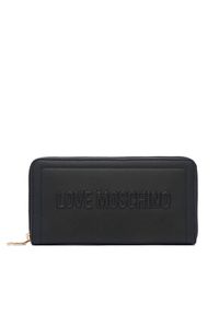 Love Moschino - LOVE MOSCHINO Portfel Signature Love JC5500PP1PLE0000 Czarny. Kolor: czarny. Materiał: skóra #1