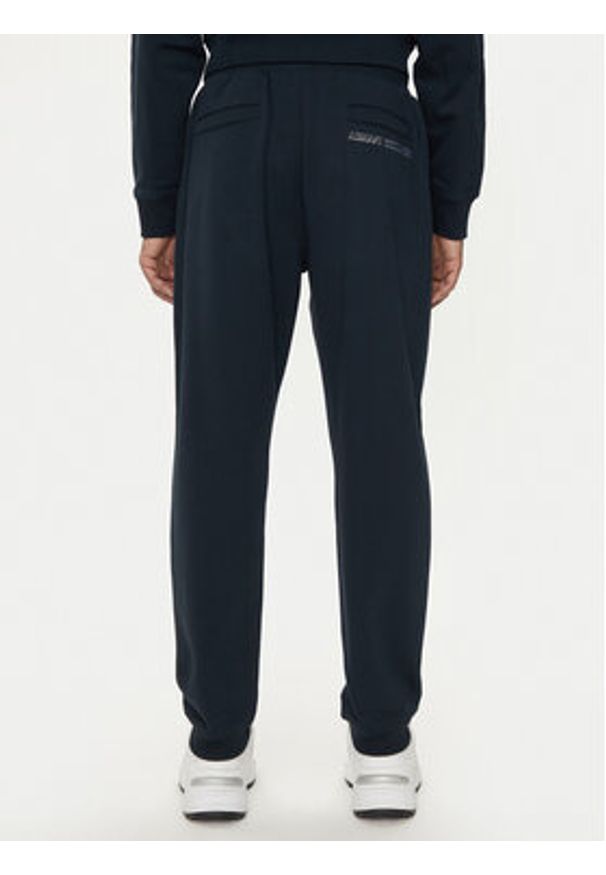 Armani Exchange Spodnie dresowe 6DZPJM ZJADZ 1510 Granatowy Regular Fit. Kolor: niebieski. Materiał: bawełna