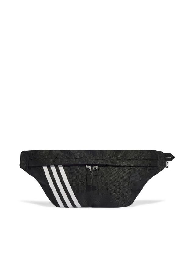 Adidas - adidas Saszetka nerka Future Icons Waist Bag HY0735 Czarny. Kolor: czarny. Materiał: materiał