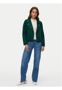 Vero Moda Kurtka z imitacji skóry Jose 10300938 Zielony Regular Fit. Kolor: zielony. Materiał: skóra #4