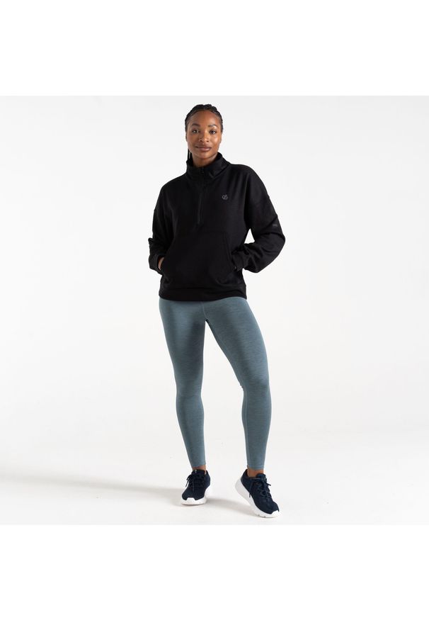 DARE 2B - Recoup Dare 2B damski turystyczny polar z suwakiem. Kolor: czarny. Materiał: polar. Sport: turystyka piesza