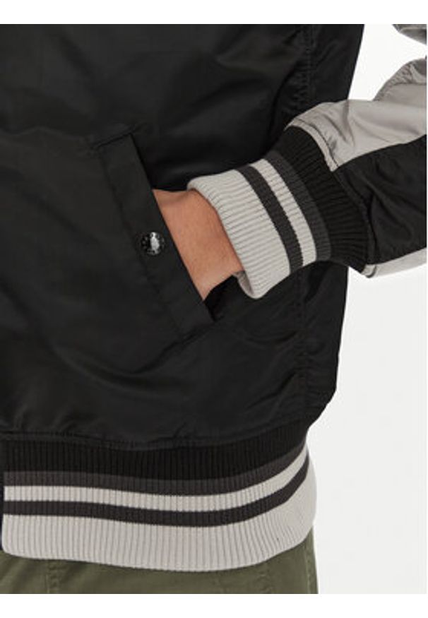 Alpha Industries Kurtka bomber Japan Warrior Souvenir 146101 Czarny Regular Fit. Kolor: czarny. Materiał: syntetyk