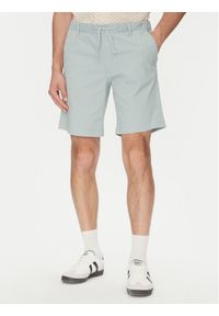 Jack & Jones - Jack&Jones Szorty materiałowe Jaiden 12274983 Błękitny Relaxed Fit. Kolor: niebieski. Materiał: bawełna