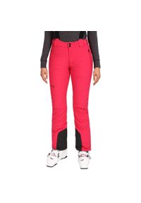 Spodnie narciarskie dla kobiet Kilpi Eurina. Kolor: różowy. Sezon: zima. Sport: narciarstwo #1