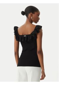 MICHAEL Michael Kors Bluzka MS661G033D Czarny Slim Fit. Kolor: czarny. Materiał: wiskoza #5