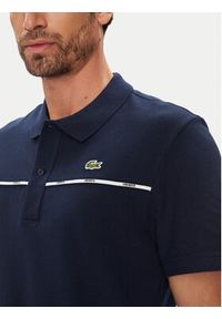 Lacoste Polo PH9863 Granatowy Regular Fit. Typ kołnierza: polo. Kolor: niebieski. Materiał: bawełna #5