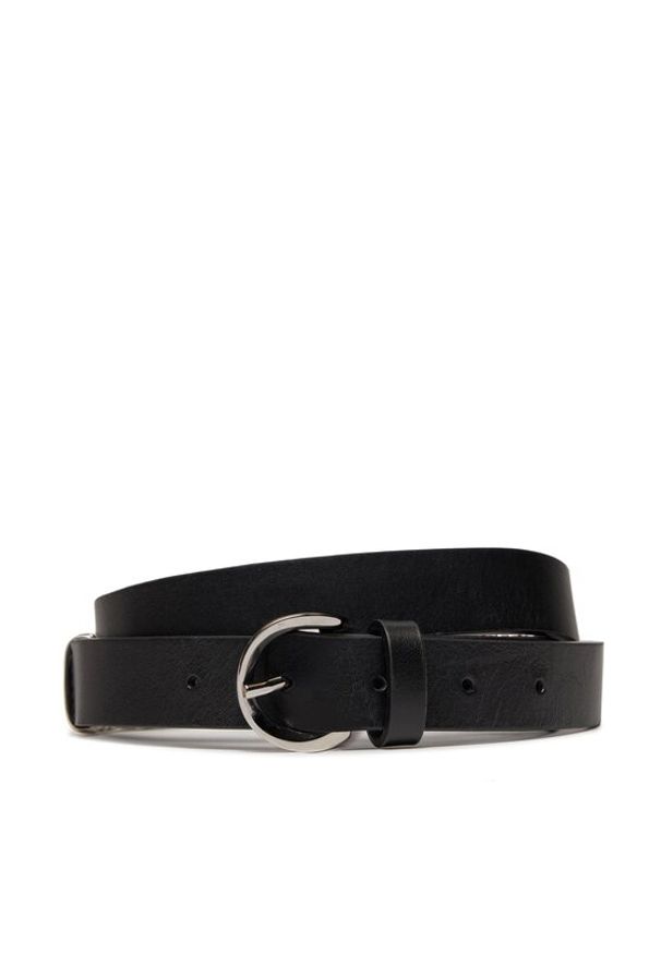 Pinko Pasek Damski Bowie Belt H2.5 . 20241 PLT01 103420 A1UC Czarny. Kolor: czarny. Materiał: skóra