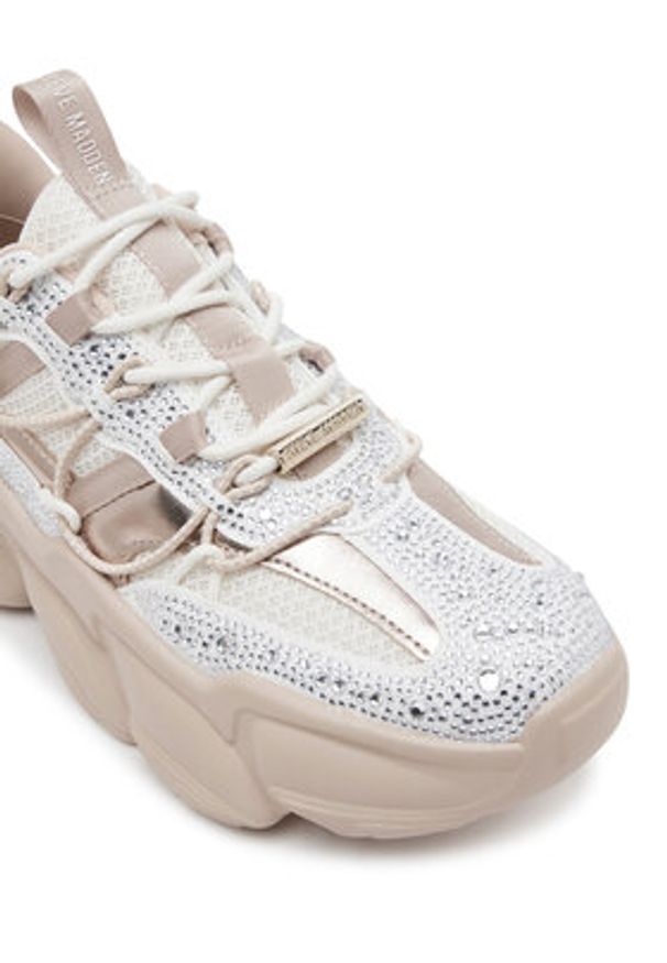 Steve Madden Sneakersy Spectator-R SM11003240 Beżowy. Kolor: beżowy. Materiał: materiał