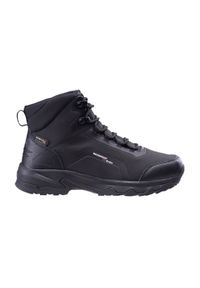 Buty taktyczne męskie Magnum Dodson Mid WP C - czarne, Rozmiar buta 45. Kolor: czarny. Materiał: materiał, guma. Szerokość cholewki: normalna. Wzór: moro. Sezon: lato. Sport: turystyka piesza, fitness #1