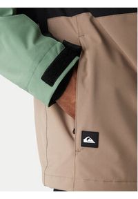 Quiksilver Kurtka snowboardowa Sycamore Block EQYTJ03503 Zielony Relaxed Fit. Kolor: zielony. Materiał: syntetyk. Sport: snowboard #3