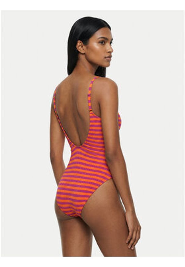 Polo Ralph Lauren Strój kąpielowy 21605414 Pomarańczowy. Kolor: pomarańczowy. Materiał: syntetyk