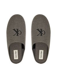 Calvin Klein Kapcie Home Slipper Mule HM0HM01931 Szary. Kolor: szary. Materiał: materiał #2