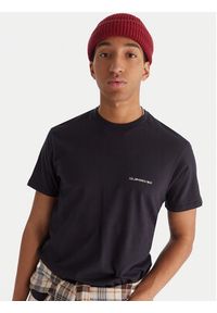 Quiksilver T-Shirt Ev Desert Waves EQYZT08183 Granatowy Regular Fit. Kolor: niebieski. Materiał: bawełna #4