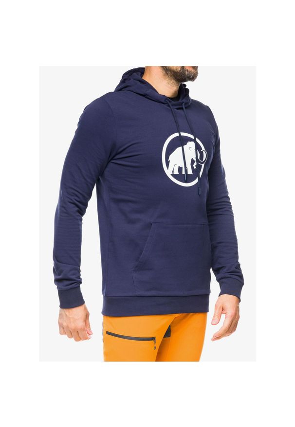 Bluza męska Mammut ML Hoody Classic. Kolor: niebieski