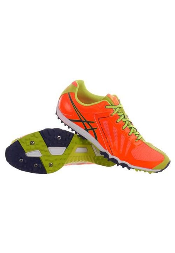 Buty do biegania męskie Asics Cross Freak. Zapięcie: sznurówki. Kolor: pomarańczowy. Materiał: materiał, tkanina, syntetyk. Szerokość cholewki: normalna. Sport: bieganie