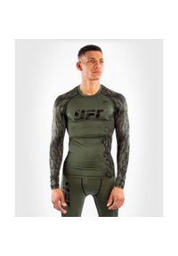 Koszulka do MMA męska VENUM UFC Authentic Fight Week z długim rękawem. Kolor: wielokolorowy, czarny, zielony. Długość rękawa: długi rękaw. Długość: długie #1