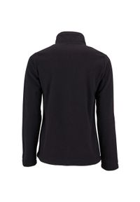 SOL'S - Damska Bluza Polarowa Norman. Kolor: czarny. Materiał: polar. Sezon: zima