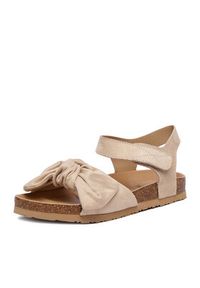 DeeZee Sandały CEO-CS20181-23 Beżowy jasny. Kolor: beżowy. Materiał: materiał #3