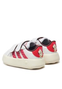 Adidas - adidas Sneakersy Disney Minnie Mouse Grand Court 2.0 IH6309 Biały. Kolor: biały. Materiał: skóra. Wzór: motyw z bajki #4