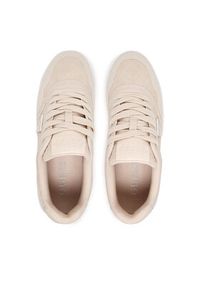 Guess Sneakersy FLFMR9 FAL12 Beżowy. Kolor: beżowy. Materiał: skóra