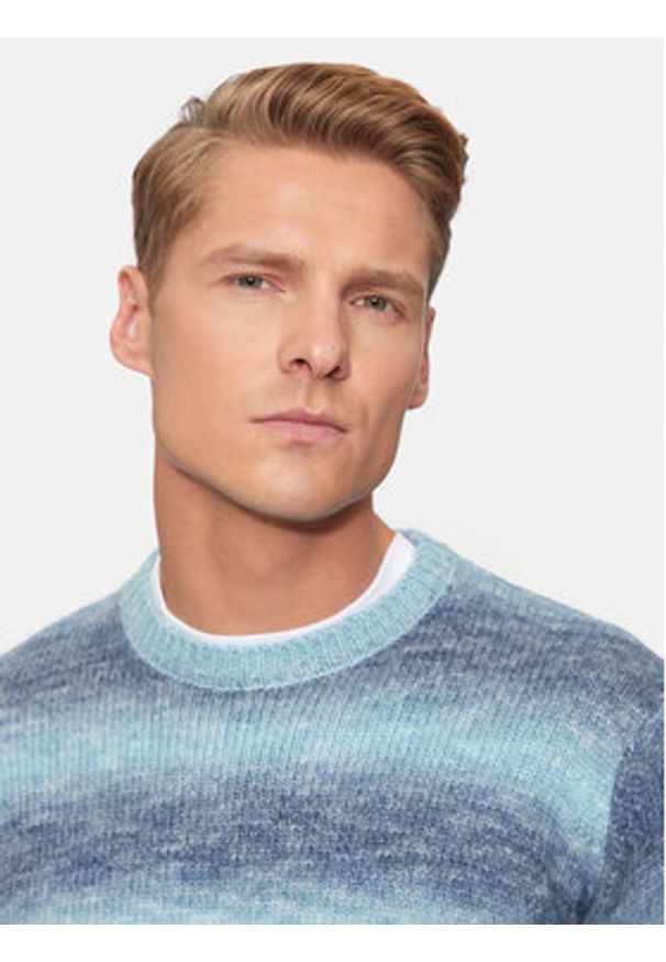 Only & Sons Sweter 22027155 Niebieski Regular Fit. Kolor: niebieski. Materiał: syntetyk