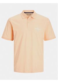 Jack & Jones - Jack&Jones Polo Forest 12248621 Różowy Standard Fit. Typ kołnierza: polo. Kolor: różowy. Materiał: bawełna, syntetyk #4