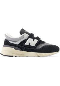 Buty dziecięce New Balance PZ997RHC – czarne. Okazja: na uczelnię, na co dzień. Zapięcie: rzepy. Kolor: czarny. Materiał: guma, materiał, syntetyk. Szerokość cholewki: normalna