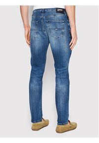 Tommy Jeans Jeansy Scanton DM0DM09564 Granatowy Slim Fit. Kolor: niebieski